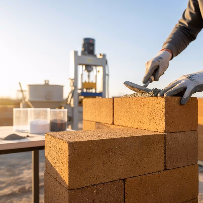 Geopolymer Bricks Outperform Cement Without Kilns