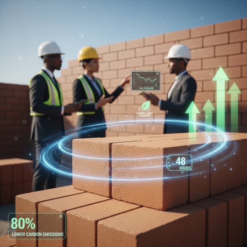 Geopolymer Bricks Cut Curing Time to 48 Hours