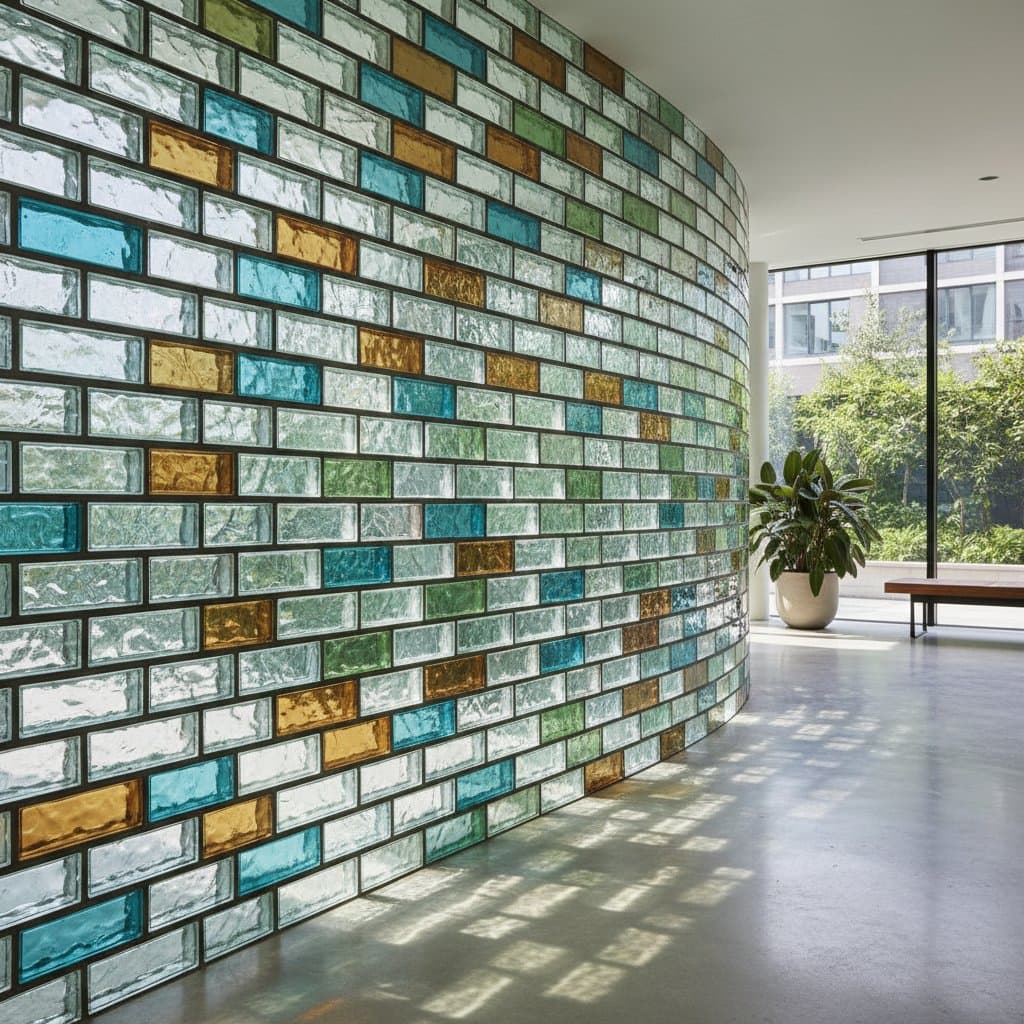 Recycled Glass Bricks: Light, Strength, Zero Waste