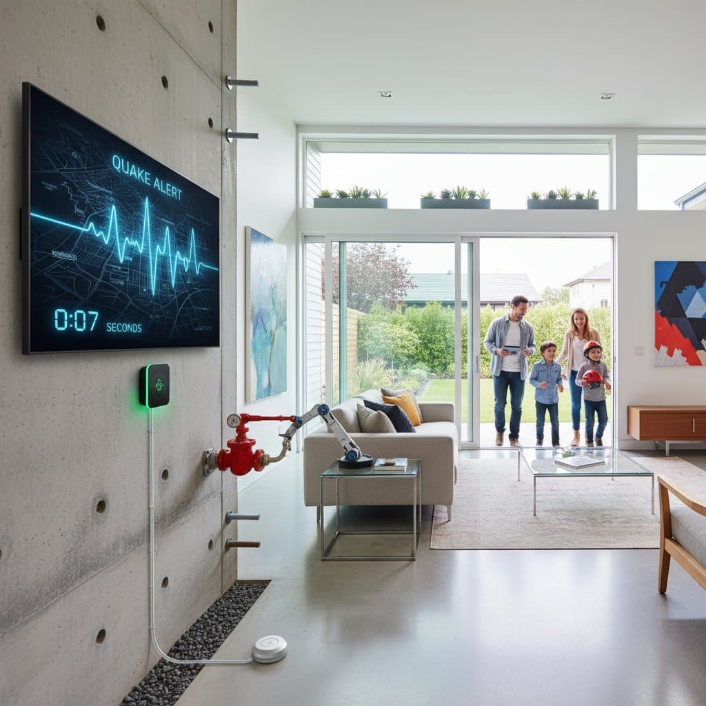 Early Quake Sensors Buy Seconds That Save Homes