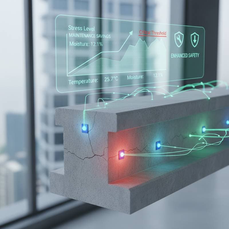 Real-Time Sensors That Predict Concrete Failure