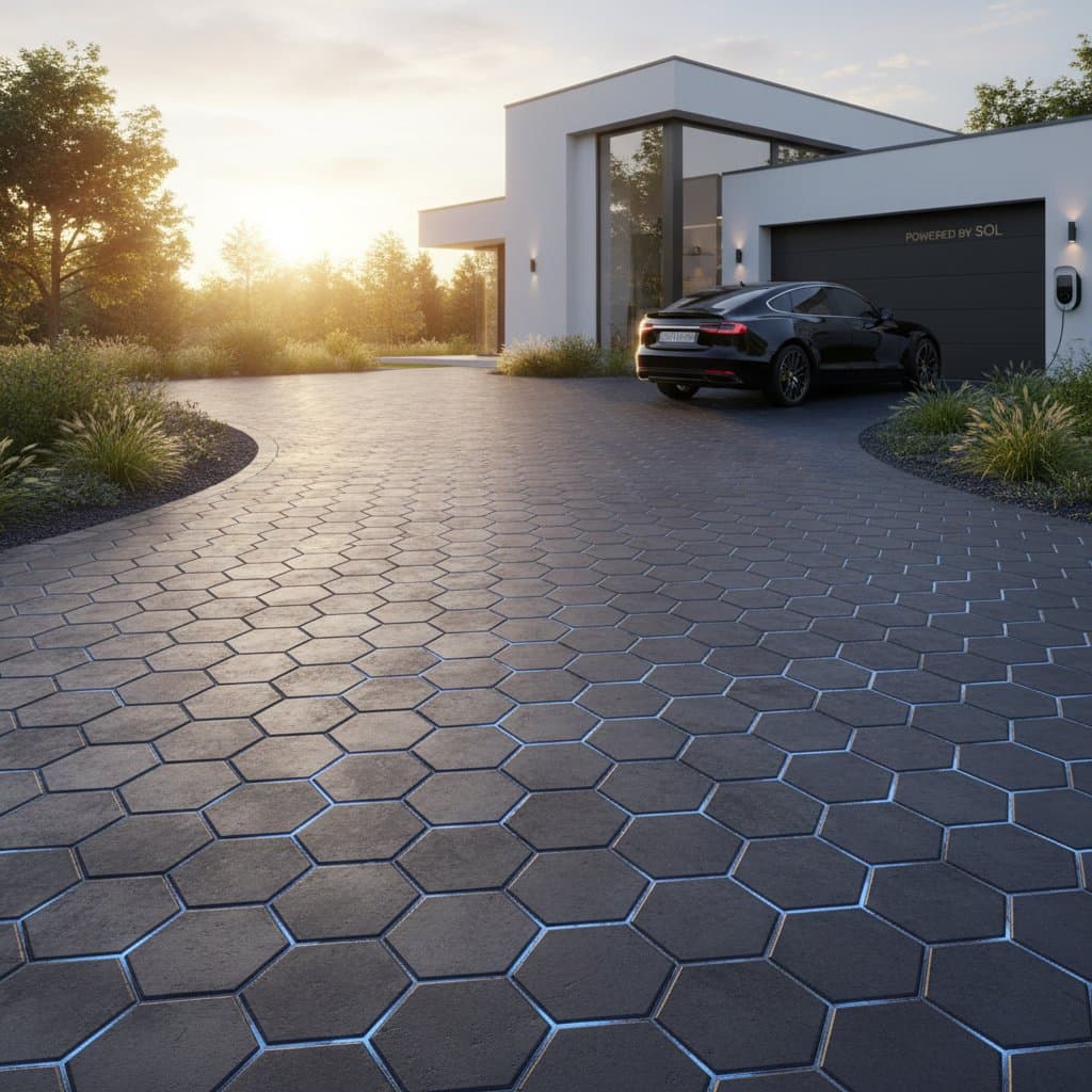 Solar Pavers Turn Your Driveway Into Power Source