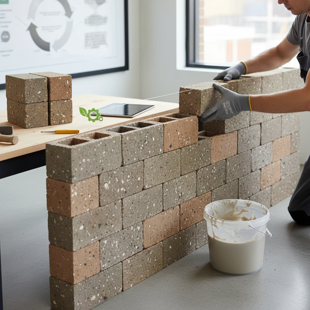 Zero-Cement Bricks Cut Carbon While Matching Strength